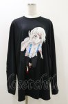 画像1: QOOZA / 東京喰種×QOOZA鈴屋什造 L/S TEE  ブラック H-25-10-21-2025-PU-TO-KB-ZI (1)