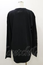 画像2: QOOZA / 東京喰種×QOOZA鈴屋什造 L/S TEE  ブラック H-25-10-21-2025-PU-TO-KB-ZI (2)