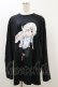 画像1: QOOZA / 東京喰種×QOOZA鈴屋什造 L/S TEE  ブラック H-25-10-21-2027-PU-TO-KB-ZH (1)