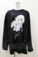 画像1: QOOZA / 東京喰種×QOOZA鈴屋什造 L/S TEE  ブラック H-25-10-21-2028-PU-TO-KB-ZH (1)