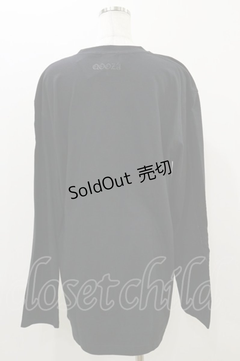 画像2: QOOZA / 東京喰種×QOOZA鈴屋什造 L/S TEE  ブラック H-25-10-21-2028-PU-TO-KB-ZT441 (2)