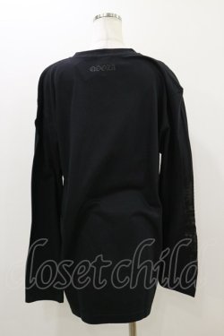 画像2: QOOZA / 東京喰種×QOOZA鈴屋什造 L/S TEE  ブラック H-25-10-21-2029-PU-TO-KB-ZH