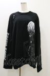 画像1: QOOZA / 東京喰種×QOOZA金木研 ダメージスウェット  ブラック H-25-10-21-2037-PU-TO-KB-ZH (1)