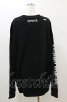 画像2: QOOZA / 東京喰種×QOOZA金木研 ダメージスウェット  ブラック H-25-10-21-2037-PU-TO-KB-ZH (2)