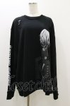 画像1: QOOZA / 東京喰種×QOOZA金木研 ダメージスウェット  ブラック H-25-10-21-2039-PU-TO-KB-ZH (1)
