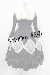 Hoshibako Works / すずらんのしおり ワンピース(ロング丈) XS ブラック H-25-10-21-019-LO-OP-NS-ZH