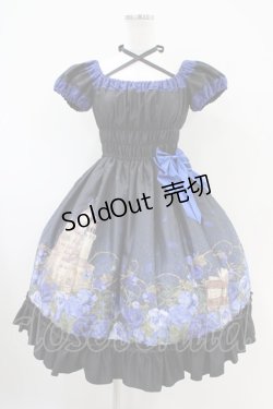 画像1: Enchantlic Enchantilly / いばら姫のワンピース Free ブラック H-25-10-21-020-LO-OP-NS-ZH