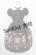 metamorphose / プリンセスクラウンブーケワンピース Free ブラック H-25-10-21-021-ME-OP-NS-ZH
