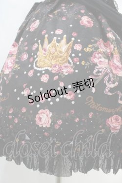 画像5: metamorphose / プリンセスクラウンブーケワンピース Free ブラック H-25-10-21-021-ME-OP-NS-ZH