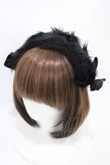 BABY,THE STARS SHINE BRIGHT / フェアリーオデットカチューシャ  ブラック H-25-10-21-004-BA-AC-NS-ZH