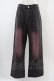 画像1: NieR Clothing / バックプリントパンツ  グレー H-25-10-22-005-PU-PA-KB-ZH (1)