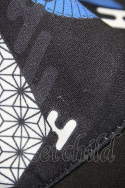 画像3: NieR Clothing / 着物風袖シャツ  ブラック H-25-10-22-044-PU-BL-KB-ZH