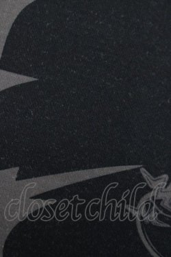 画像3: NieR Clothing / プリント半袖CUTSEW  ブラック H-25-10-22-055-PU-TO-KB-ZH