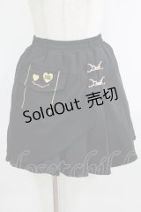 NieR Clothing / ラップ風プリーツスカート  黒 H-25-10-22-1030-PU-SK-KB-ZH