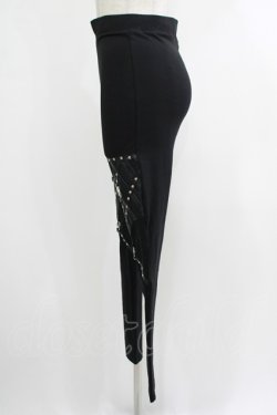 画像2: Restyle / PENTAGRAM HARNESS LEGGINGS M ブラック H-25-10-22-1040-GO-PA-KB-ZH
