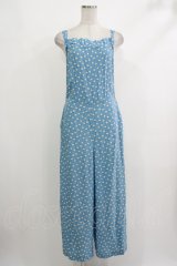 Jane Marple Dans Le Salon / Lily of the valleyサロペットパンツ M ブルーグレー H-25-10-22-1042-JM-PA-KB-ZT1208H