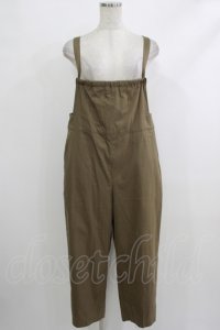 Jane Marple Dans Le Salon / テーパードサロペットパンツ  カーキ H-25-10-22-1043-JM-PA-KB-ZH