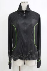 Qutie Frash / サイバーZIPカーデ  ネオングリーン H-25-10-22-1045-QU-JA-KB-ZH