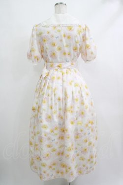 画像3: Melody BasKet / Blooming poppyフロントボタンワンピース  ピンク H-25-10-22-1005-LO-OP-KB-ZH