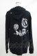 画像3: NieR Clothing / プリントプルパーカー XL 黒 H-25-10-22-1046-PU-TO-KB-ZH (3)