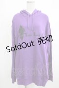 NieR Clothing / プリントプルパーカー 2XL パープル H-25-10-22-1048-PU-TO-KB-ZH