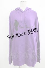 NieR Clothing / プリントプルパーカー 2XL パープル H-25-10-22-1048-PU-TO-KB-ZH