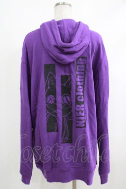 画像3: NieR Clothing / プリントプルパーカー 2XL パープル H-25-10-22-1048-PU-TO-KB-ZH