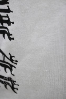 画像4: HELL CAT PUNKS / バイカラーロングTシャツSKULL F 黒×白 H-25-10-22-1049-PU-TO-KB-ZH
