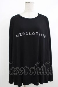 NieR Clothing / COTTON LONG CUTSEW  黒 H-25-10-22-1050-PU-TO-KB-ZH