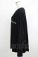 画像2: NieR Clothing / COTTON LONG CUTSEW  黒 H-25-10-22-1050-PU-TO-KB-ZH (2)