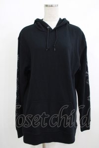 NieR Clothing / プリントプルパーカー  黒 H-25-10-22-1052-PU-TO-KB-ZH