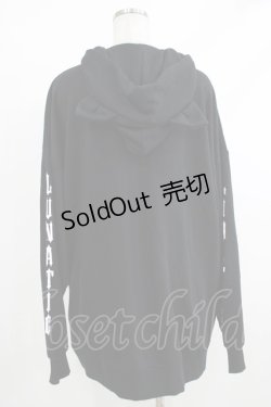 画像3: LISTEN FLAVOR / ルナティックキャット猫耳パーカー  ブラック H-25-10-22-1053-PU-TO-KB-ZH