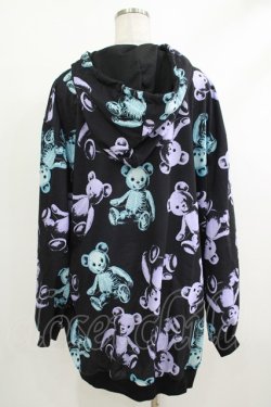 画像3: Drug Honey / スケルトンテディプルパーカー  黒 H-25-10-22-1054-PU-TO-KB-ZH