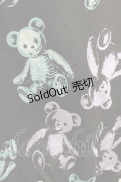 画像4: Drug Honey / スケルトンテディプルパーカー  黒 H-25-10-22-1054-PU-TO-KB-ZH