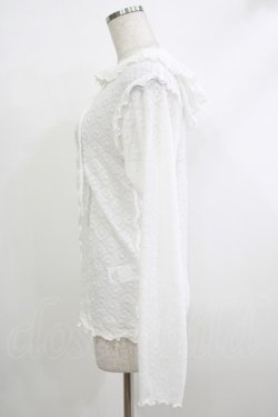 画像2: merry jenny / フードレースtops  オフホワイト H-25-10-22-1059-LO-TO-KB-ZH