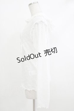 画像2: merry jenny / フードレースtops  オフホワイト H-25-10-22-1059-LO-TO-KB-ZH