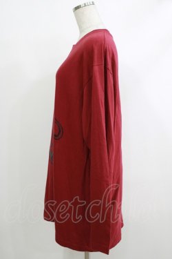 画像2: NieR Clothing / COTTON LONG CUTSEW XL エンジ H-25-10-22-1063-PU-TO-KB-ZH