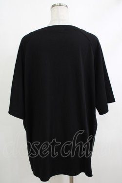 画像3: NieR Clothing / 刺繍COTTON CUTSEW  黒 H-25-10-22-1069-PU-TO-KB-ZH