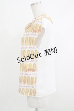 画像2: MILK / Biscottiブラウス  プレーンビスケット H-25-10-22-1072-ML-BL-KB-ZH