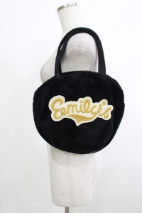 Emily Temple cute / Emily'sファーバッグ  ブラック H-25-10-22-1073-ET-BG-KB-ZH