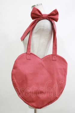画像2: merry jenny / My Melody heart tote bag  レッド H-25-10-22-1074-LO-BG-KB-ZH