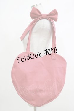 画像2: merry jenny / My Melody heart tote bag  レッド H-25-10-22-1074-LO-BG-KB-ZH