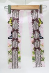 Triple fortune / プリントアームカバー   H-25-10-22-1077-EL-ZA-KB-ZH