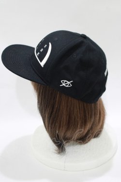 画像2: KRY CLOTHING / 刺繍キャップ  黒 H-25-10-22-1078-EL-AC-KB-ZH