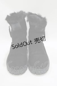 NieR Clothing / ショートブーツ 38(約24.5〜25cm) ブラック H-25-10-22-1079-PU-SH-KB-ZH