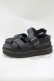 画像2: Dr.Martens （Getta Grip） / レザーストラップサンダル UK5(約24cm) ブラック H-25-10-22-1080-PU-SH-KB-ZH (2)