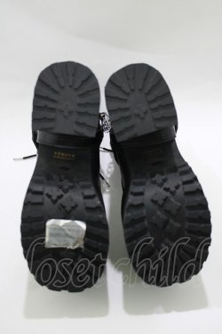 画像5: YOSUKE / 厚底レースアップブーツ 24.5cm 黒 H-25-10-22-1081-PU-SH-KB-ZH