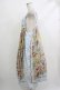 画像2: Jane Marple Dans Le Salon / La fete foraine apron dress M サックス H-25-10-22-1014-JM-OP-KB-ZH (2)