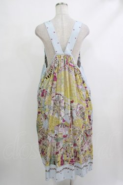 画像3: Jane Marple / La fete foraineエプロンドレス M サックス H-25-10-22-1015-JM-OP-KB-ZH