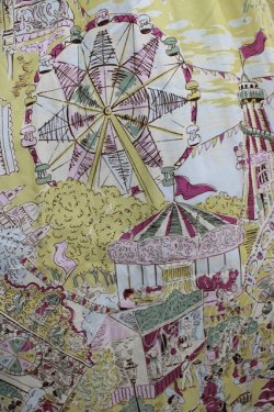 画像4: Jane Marple / La fete foraineエプロンドレス M サックス H-25-10-22-1015-JM-OP-KB-ZH